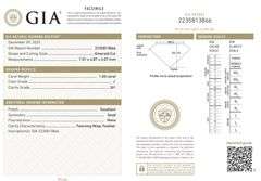 Neil Lane 2.50ctw Emerald and Round Cut Diamond Frame Bridal Set in 14K