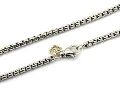 David Yurman box chain necklace 3.6mm