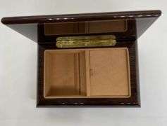 Music Box with Rose Inlay Design