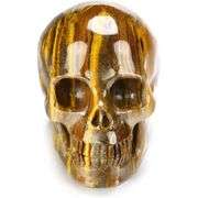 Tiger Iron Eye Crystal Skull