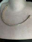 CERTIFIED BRAND NEW 14K YELLOW GOLD TENNIS BRACELET. 11.00 CARATS OF DIAMONDS.