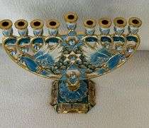 Collectable Menorah Candle Holder