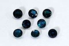 Compelling Teal Sapphire - Lot of 8