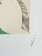 Erte "The Swing" Signed Limited Edition Serigraph with Foil Stamping