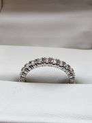 Beautiful .50 CTTW Lab Diamond Eternity Band