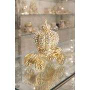 Golden Pumpkin Carriage Hinged Trinket Box