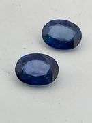 CERTIFIED PAIR OF NATURAL SAPPHIRES
