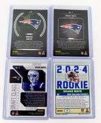 4 Drake Maye 2024 Rookie Football Cards