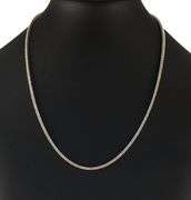 New 3.90ctw Round Diamond Straight Line Tennis Necklace in 14K