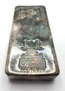 RMC Silver Bar 100 oz .999+ Fine