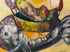 Classic Powerful And Striking Original By Tadeo Zavaleta