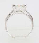 3.95CTW GIA Certified Art Deco Diamond Ring