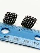 925 Sterling Silver Vintage Dot Design Earrings