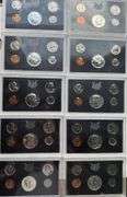 Eleven 1968-1970 US Proof Sets
