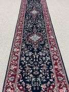 Hand Woven Tabriz Design Runner 2.7x10.1