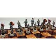 American Civil War Themed Chess Men Set