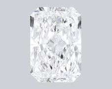 Very High Quality Rectangular Modified Brilliant Cut Lab Diamond - 2.05 Carats