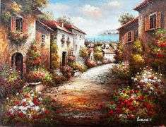 UNIQUE  PAINTING OF PARIS CANVAS