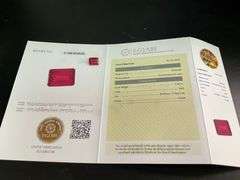 CERTIFIED 5.59 CARATS RED RUBY