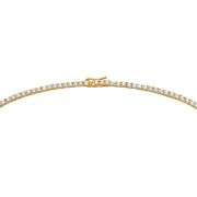 5.67 CTTW Lab Diamond Tennis Necklace in 14KT Gold