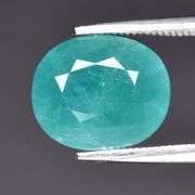 Collectors 4.07ct rich blue green untreated Grandidierite!