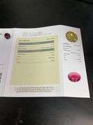 CERTIFIED OVAL SHAPED RUBY