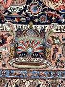 Handmade Pictorial Persian Kashmar 9.6x6.10