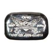 10 Golden Eagle 1 OZ Silver Bars, .999 Fine