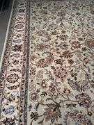 Fine Silk & Wool Kashan Rug 8x10