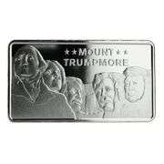 10 oz Silver Bar Mount Trumpmore