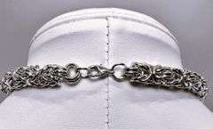 Gold Plated Byzantine Chain Necklace.