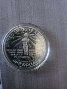 1986 S United States Ellis Island Statue Liberty Silver Dollar Coin