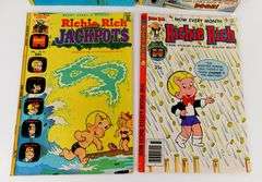 4 Vintage Richie Rich Comic Books