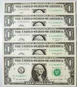 (10) Superb Crisp $1 2021 Star Replacement Notes Dallas-Consecutive!