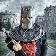 Black Knight Medieval Helmet 18 Gauge Steel