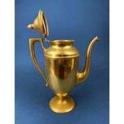 Vintage-Style Brass Coffee Service Set