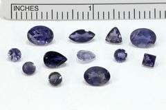 Bright Natural Iolite - Lot of 12