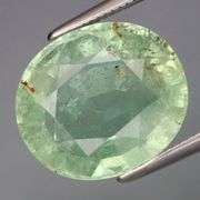 Wow! REAL 7.03ct untreated green Aquamarine from Brazil!