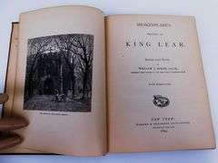 3 Shakespeare Tragedies, 1895 Antique Books