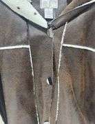 Stylish Brown Jacket with a Cozy Hood