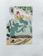 Highly Collectible and Rare Salvador Dali Wood Engraving from Le Tricorne