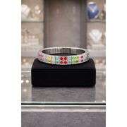 Silver 96 Multi Gemstone Bracelet