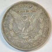 Upper end 1878-CC Morgan Silver Dollar. Scarce this nice