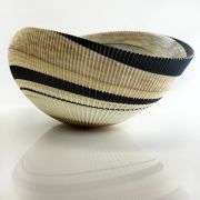 Murano Glass Large 17" Shell Decorative Bowl, Made in Italy