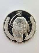 State Of North Dakota Sterling Silver Medal