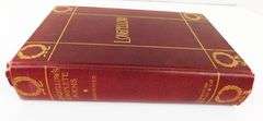 1901 Complete Poetical Works of Longfellow Antique Book