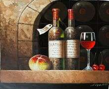 VERY NICE UNIQUE OIL PAINTING ON CANVAS