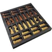 Antique-Style Norse Viking Chess Set