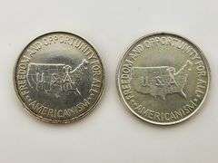 1951 & 1952 Washington Carver Half Dollars