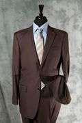 Super Fine Quality Brown Color Italian Suit By Galante